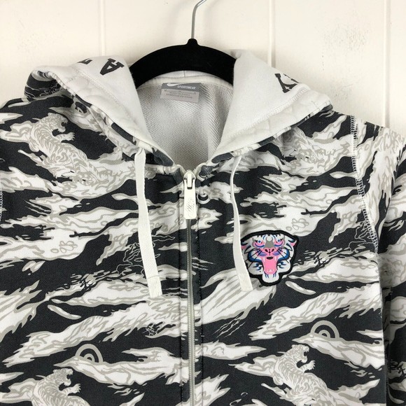 Nike Womens Jacket Hoodie Tiger Size Medium - Picture 4 of 12